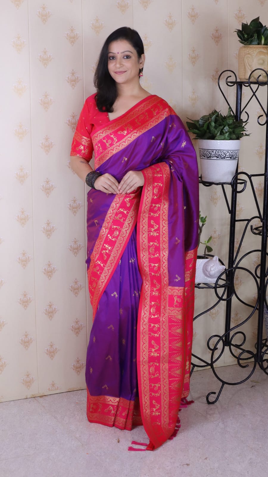 SILK SAREE GOLD ZARI