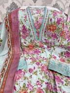 Anarkali Kurti With beautiful Floral print