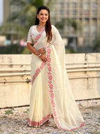 Wedding Seasons Pure Crush Saree