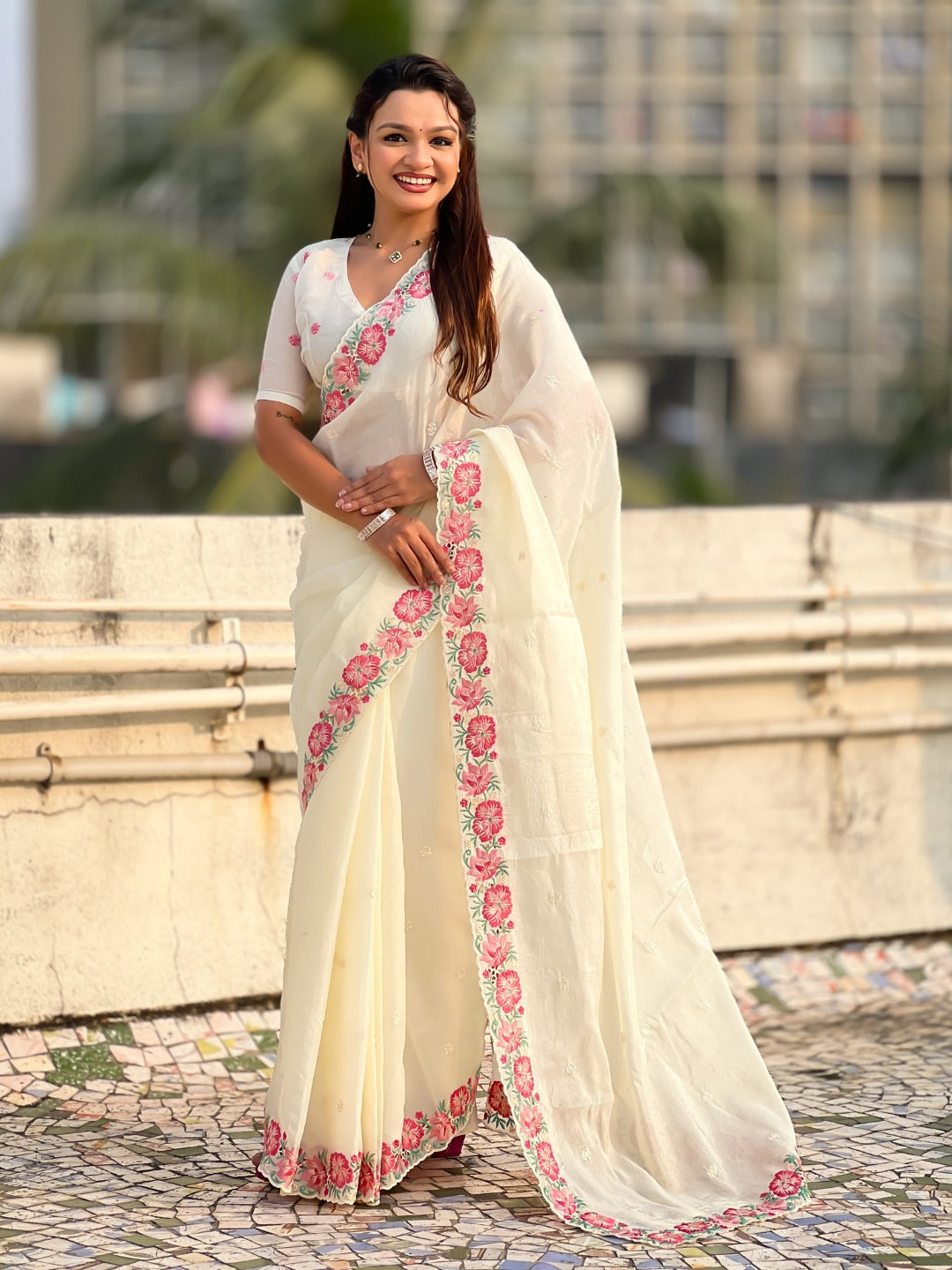 Wedding Seasons Pure Crush Saree