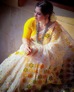 Premium Cotton Linen saree