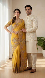 Soft NxC Moss Chiffon Saree