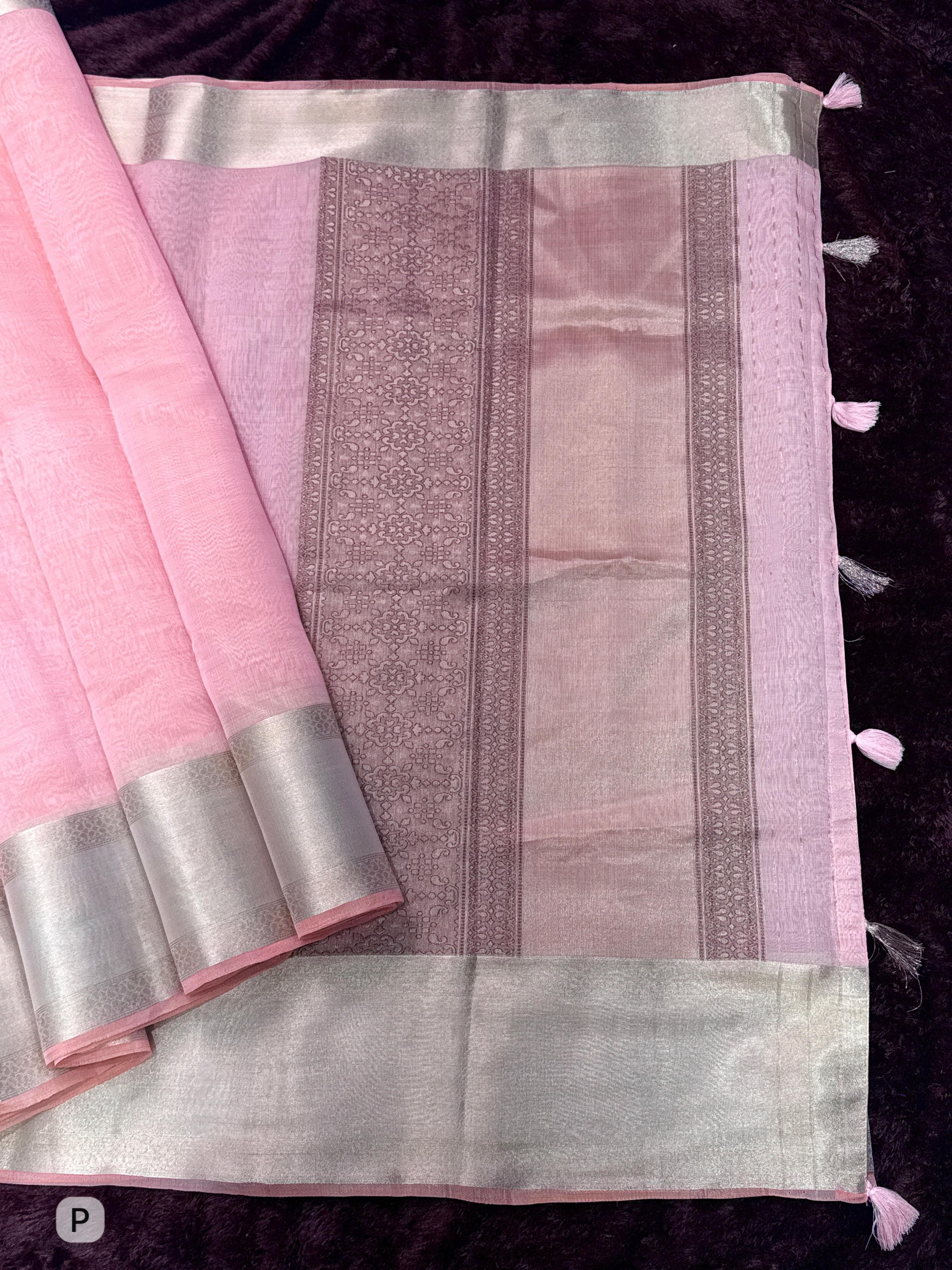Glass Cotton Light Weight Saree