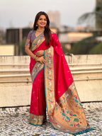 Paithani Silk Saree Multicolore