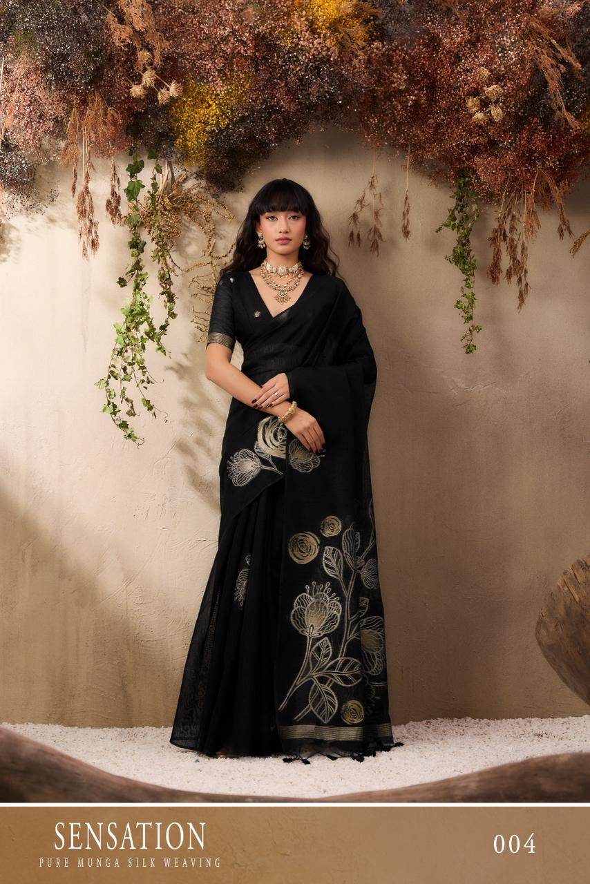 Pure Munga Silk Handloom Weaving Saree