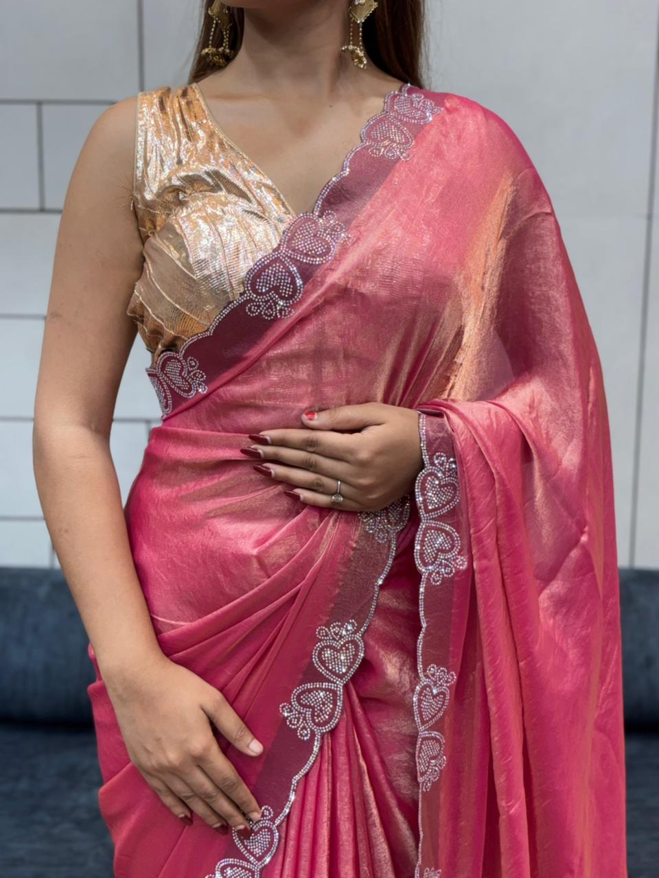 RICH SOFT SPACE SILK SAREE