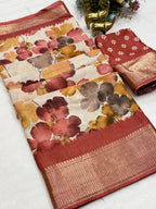 DOLA SILK FLORAL SAREE