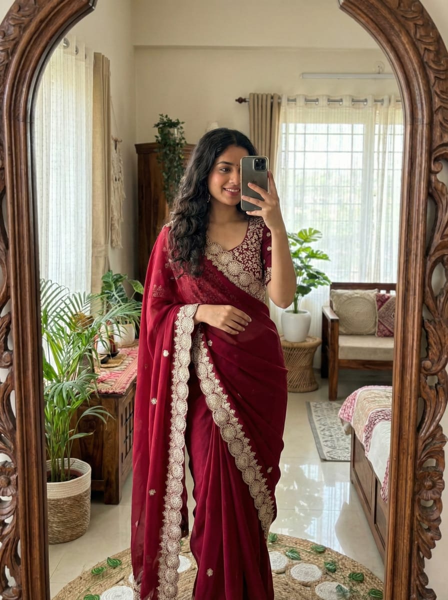 Sonarika Rangoli Silk Saree