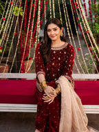 HAVY VISCOS VELVET SUIT