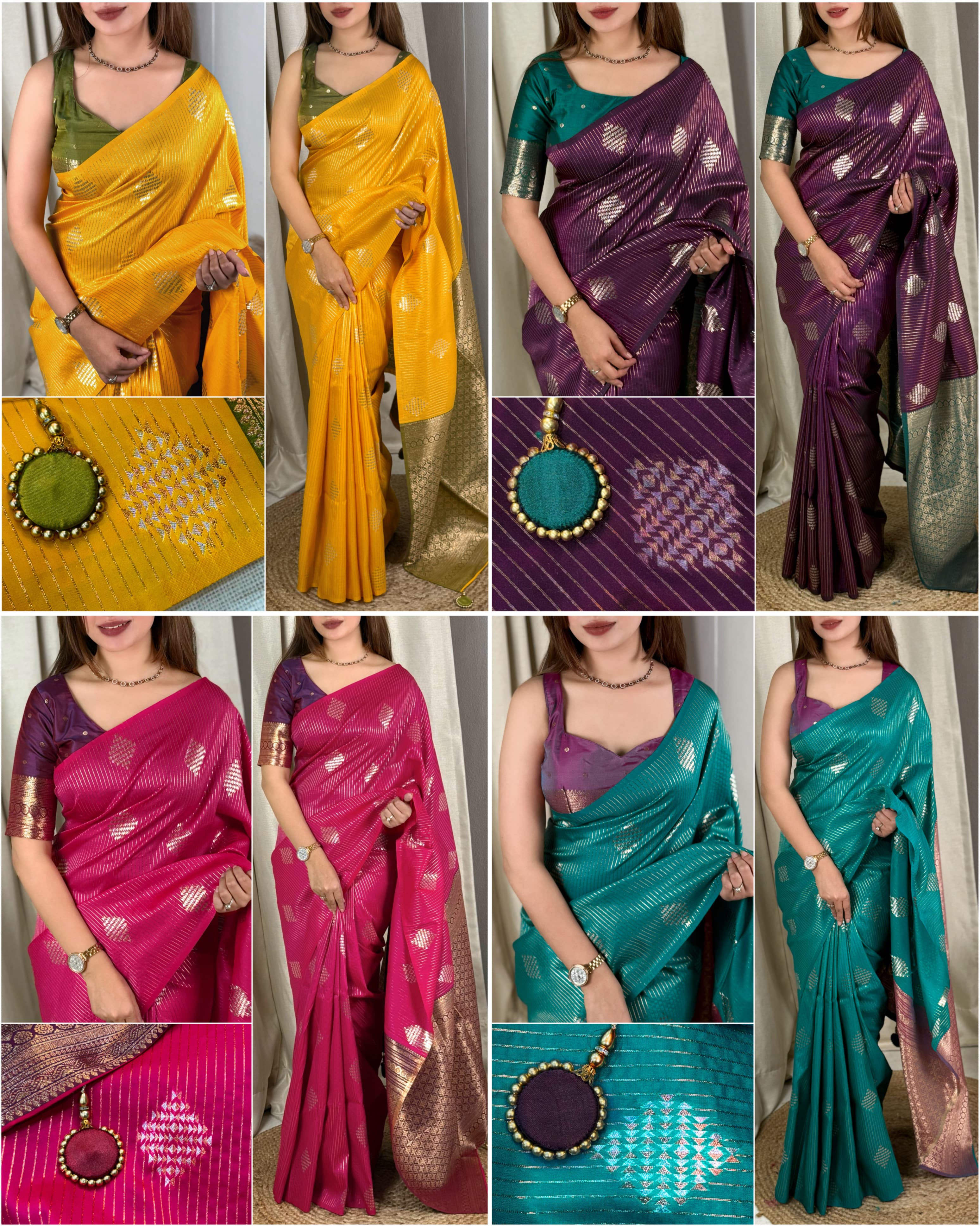 Saanvi Banarasi Silk Saree