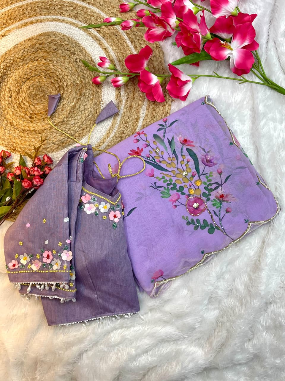 Very Soft Silk Georgette Saree