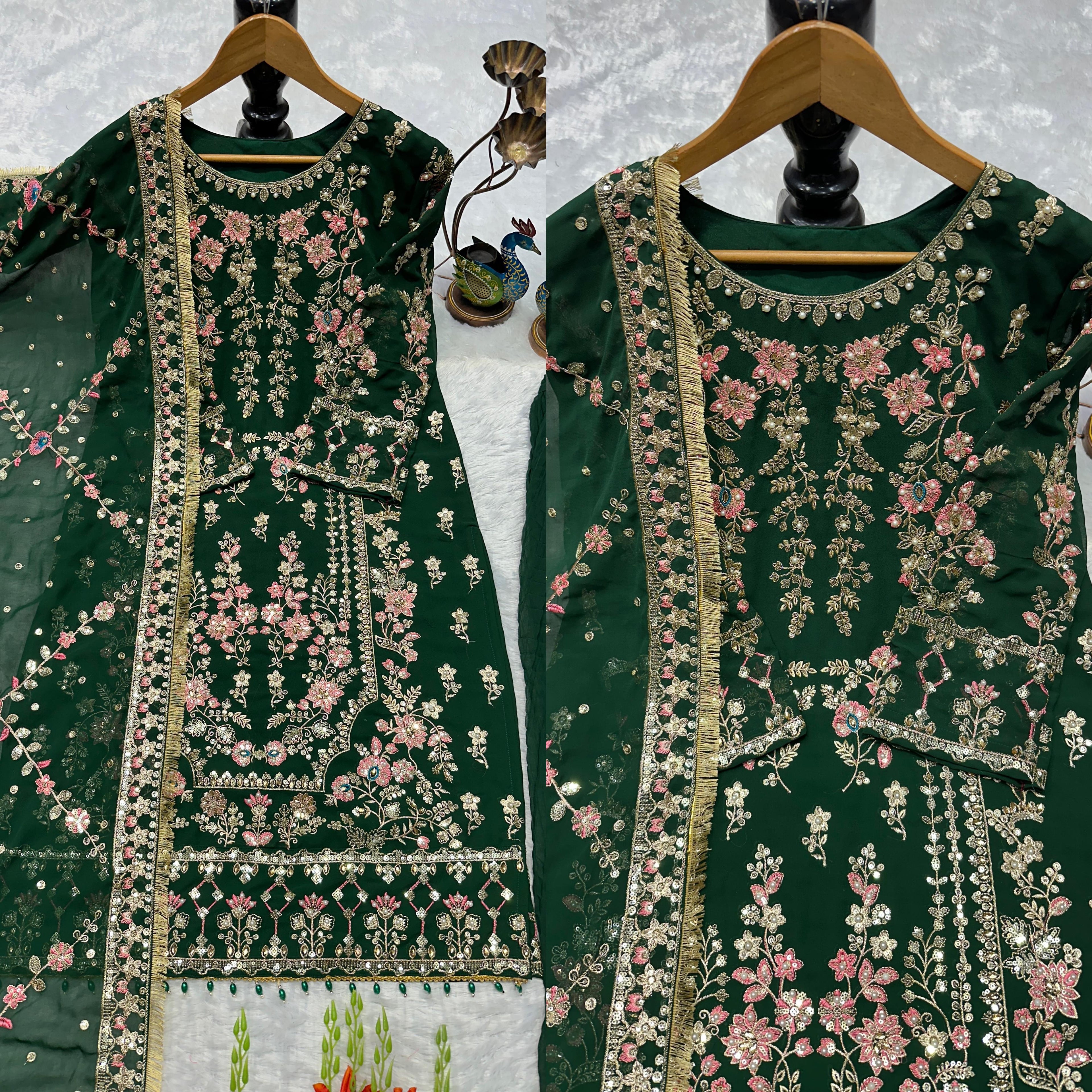 PARTY WEAR TOP AND PANT