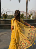 Munga Cotton Saree with Weaving Design