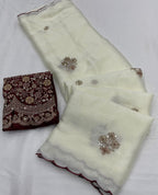 Rangoli Tissue Saree