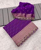 Pure Khaddi Georgette Designer Wedding Saree