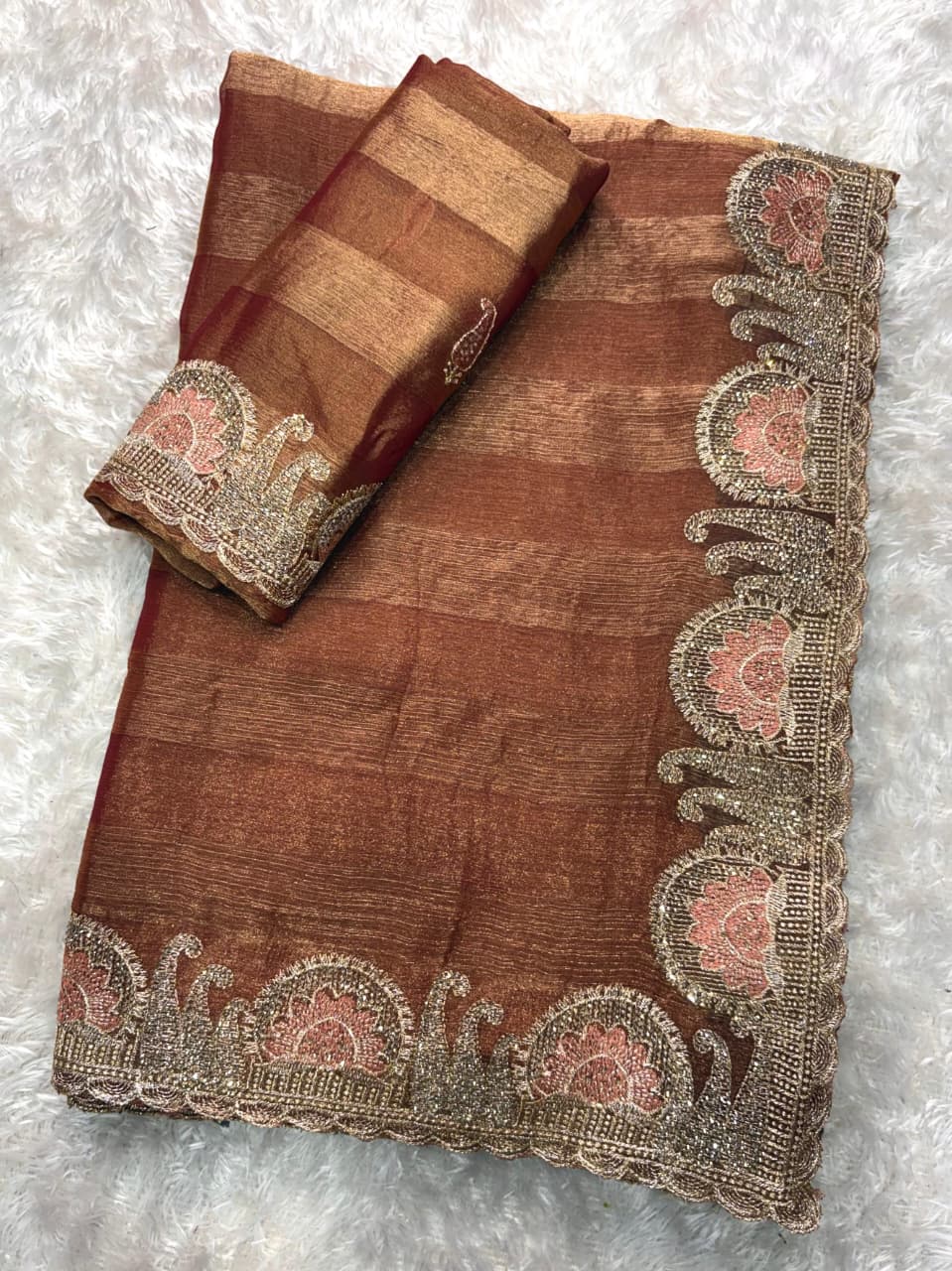 Veronica Fendy Chiffon Saree
