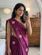 Rangoli Tissue Saree