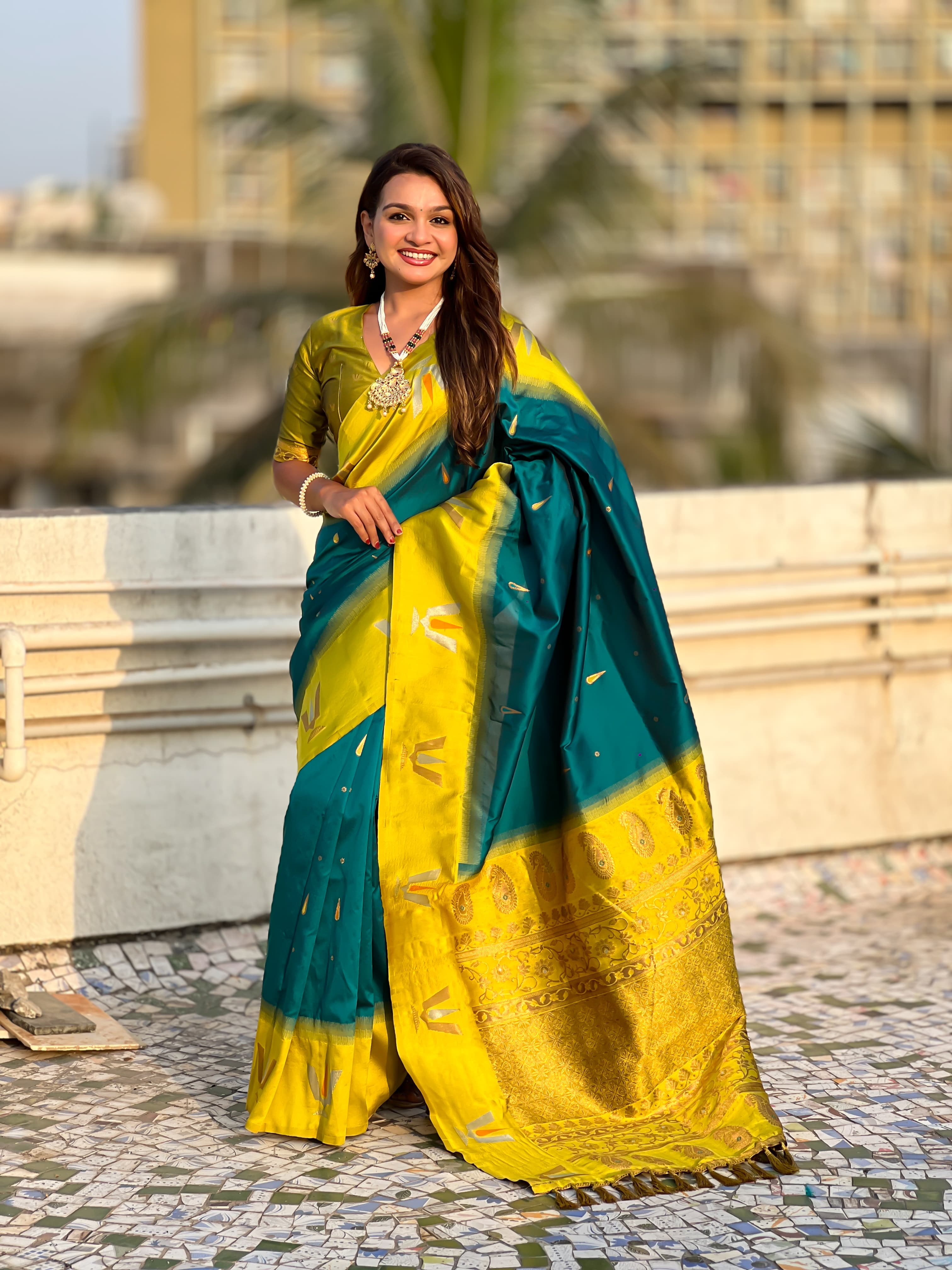 SOFT SILK SOUTH SAREE❤️