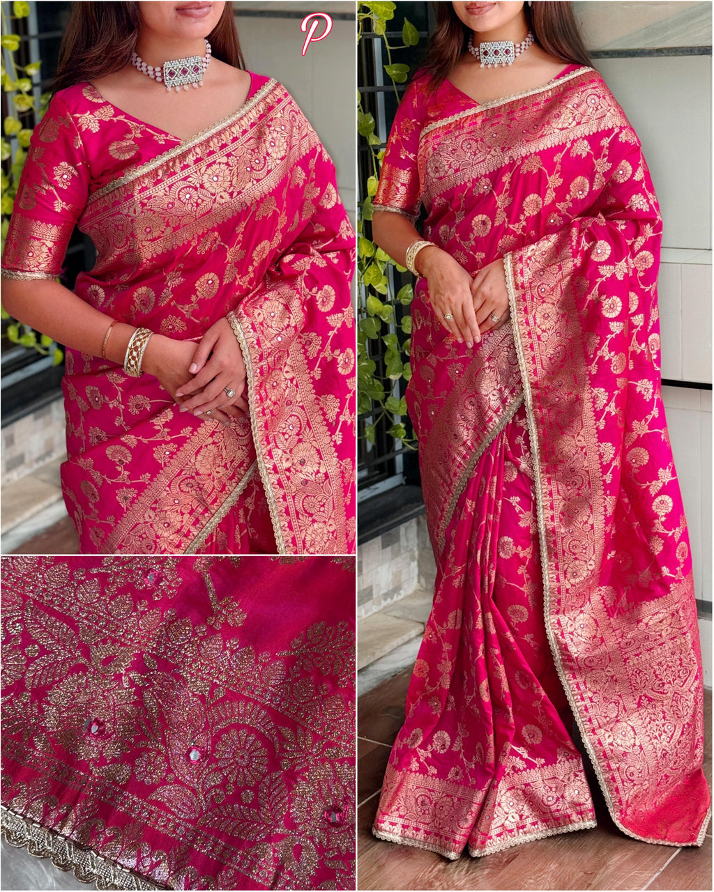 Madhvi Tai Banarasi Silk Saree