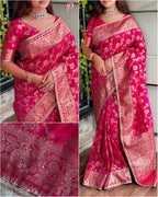 Madhvi Tai Banarasi Silk Saree