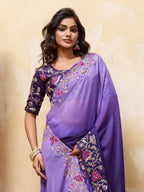 Soft Star Georgette Saree