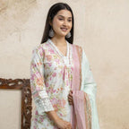 Anarkali Kurti With beautiful Floral print
