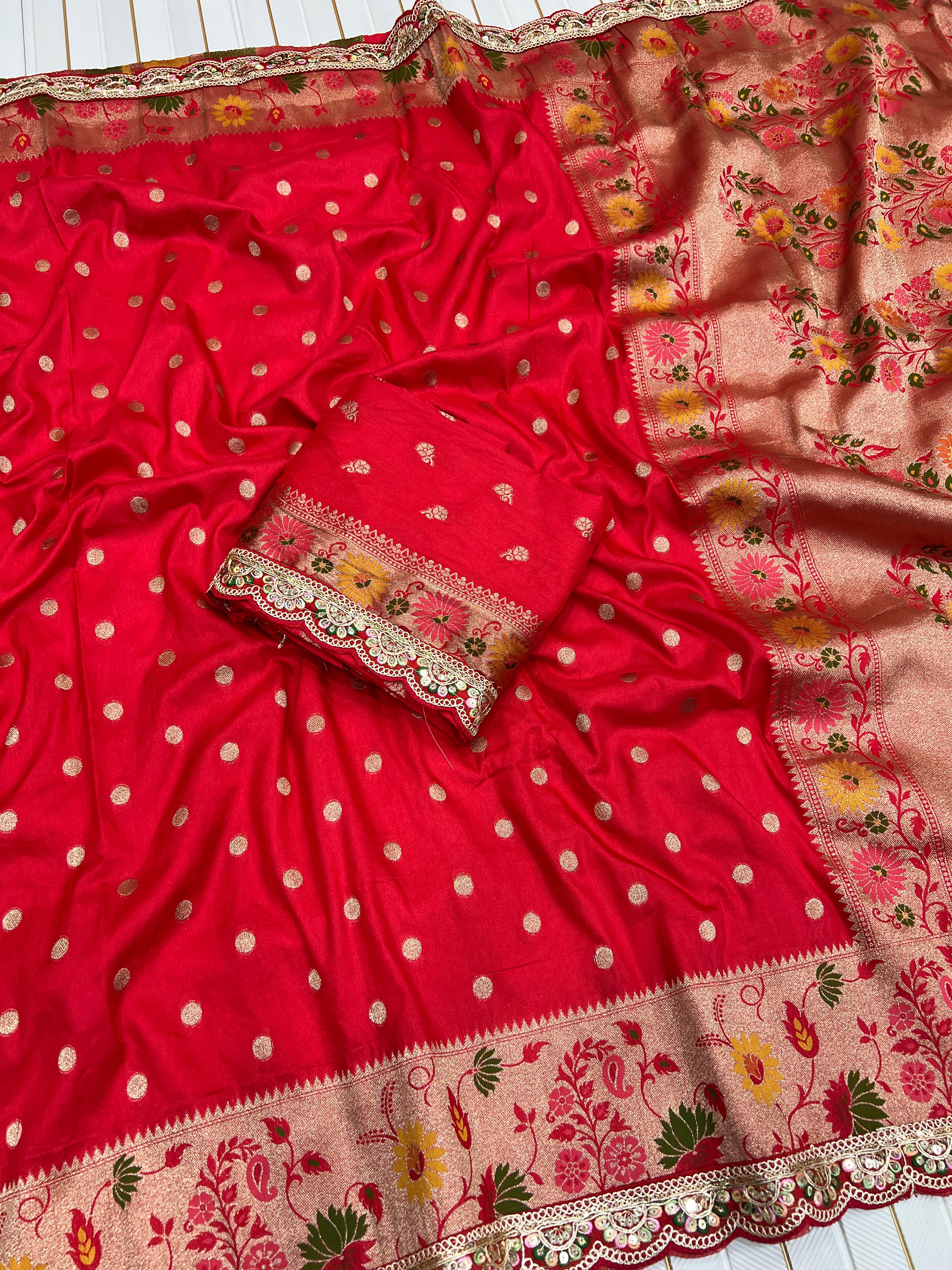 Dola Silk Embroidery Border
