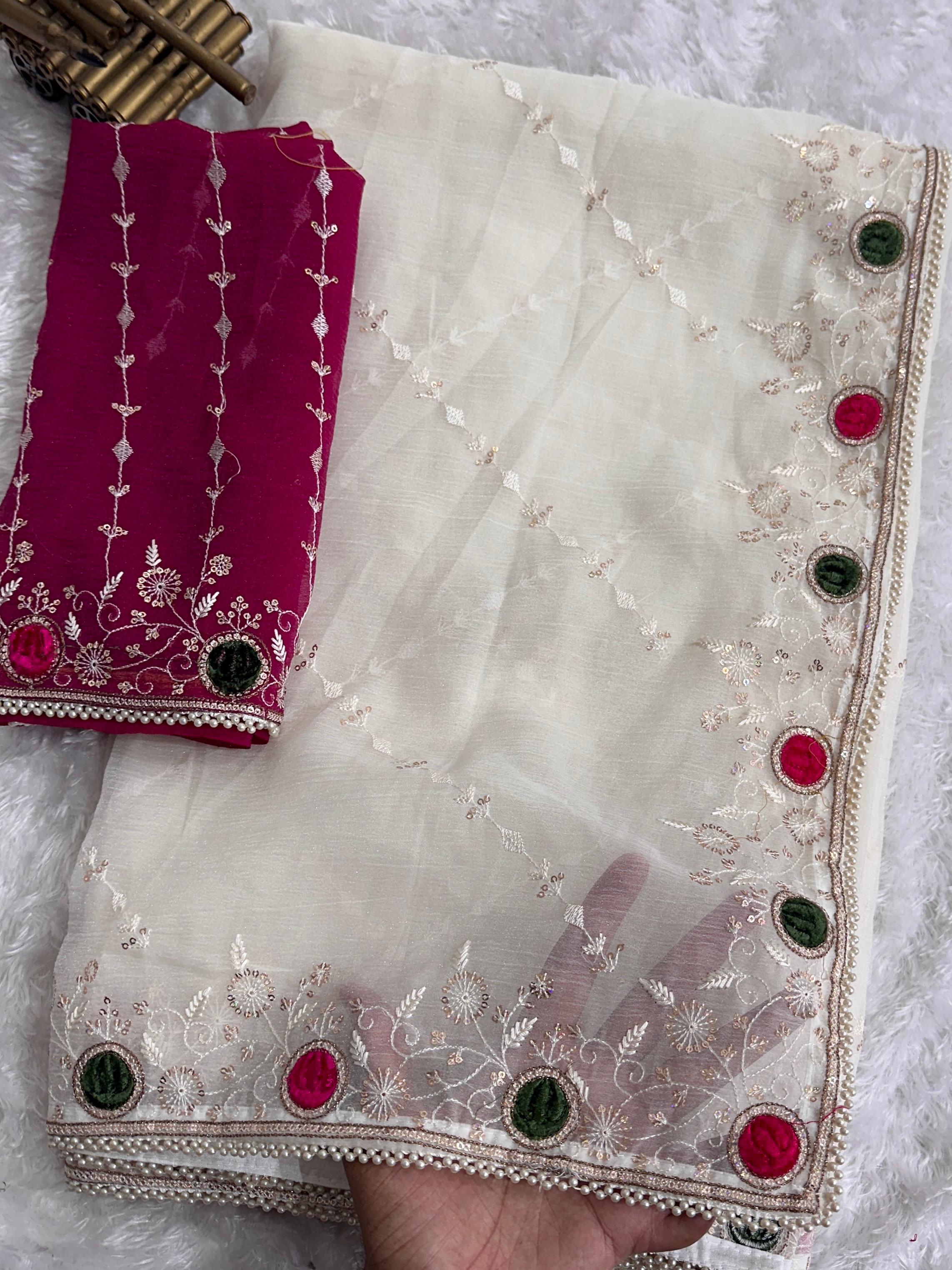 SUPER SONIC CRUSH SAREE