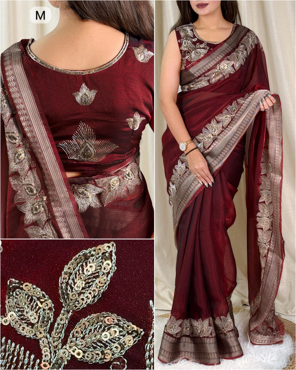 Nancy Fendy Silk Saree