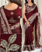 Nancy Fendy Silk Saree