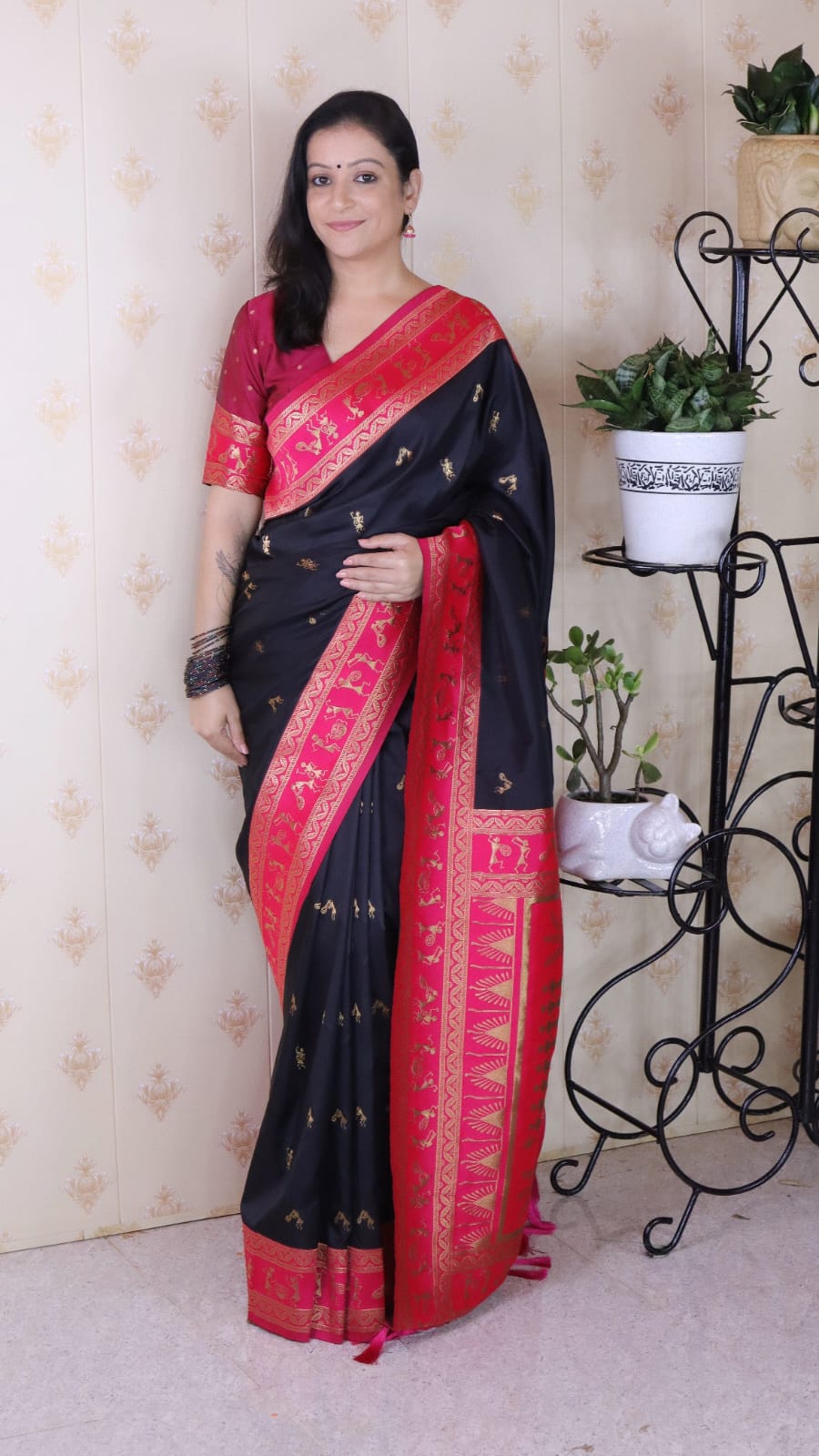 SILK SAREE GOLD ZARI