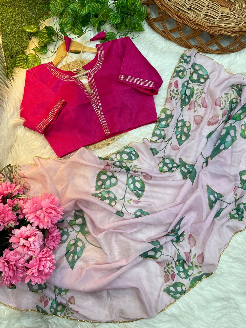 Very Soft Tebby Silk Saree