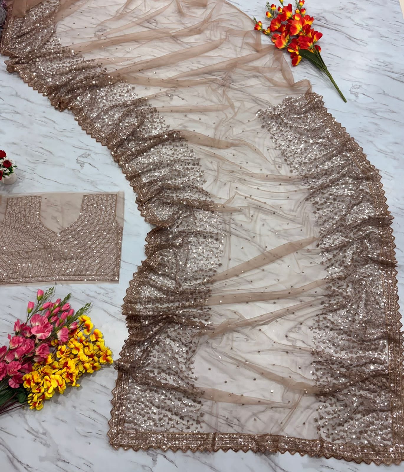 Premium Butterfly Net Embellished