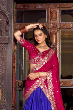 TASAR SILK LEHENGA CHOLI