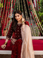 HAVY VISCOS VELVET SUIT