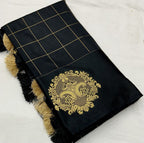 New Soft Silk Sartin Pattu Catalog Crom