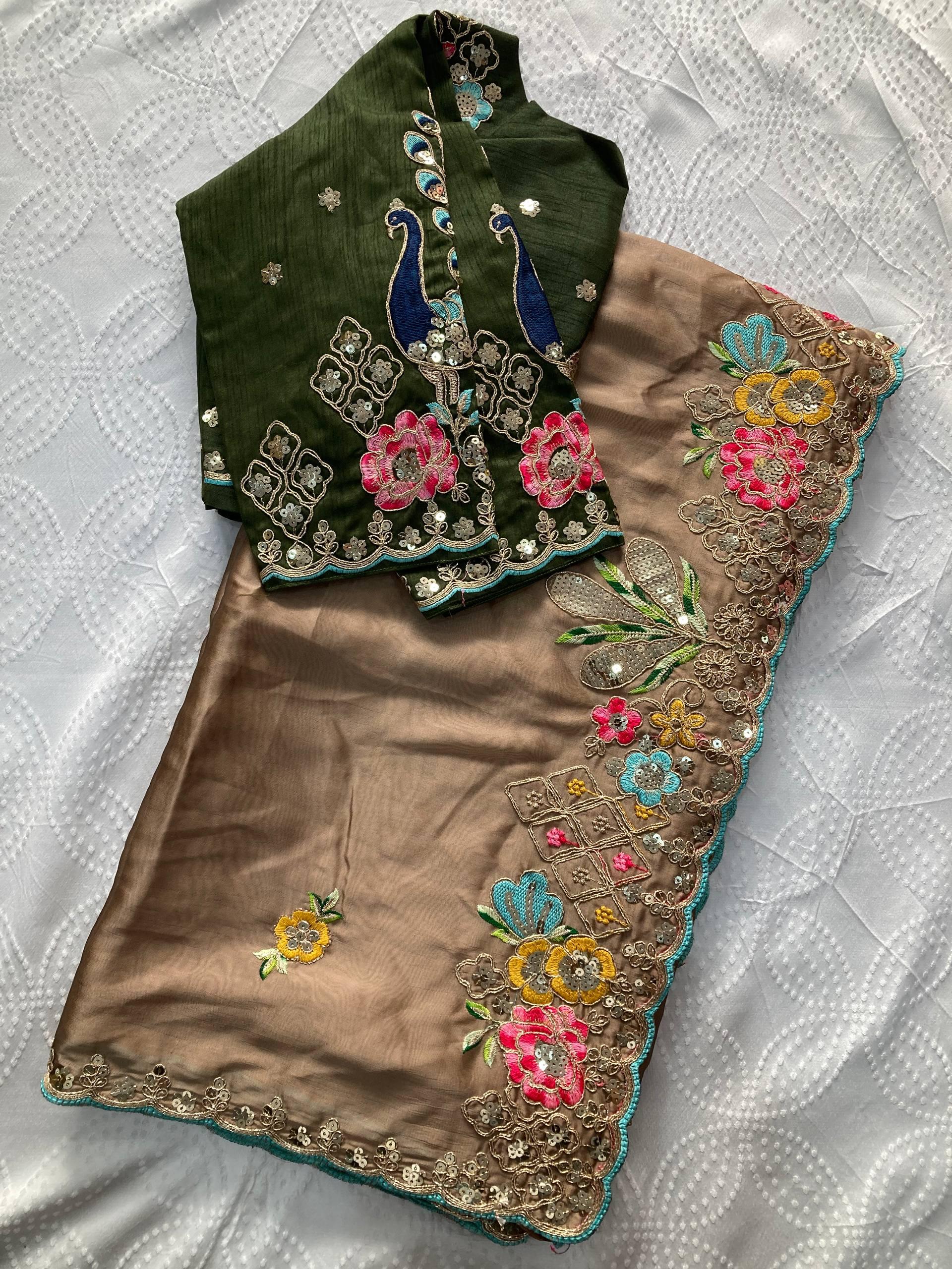 Soft Rangoli Silk Saree