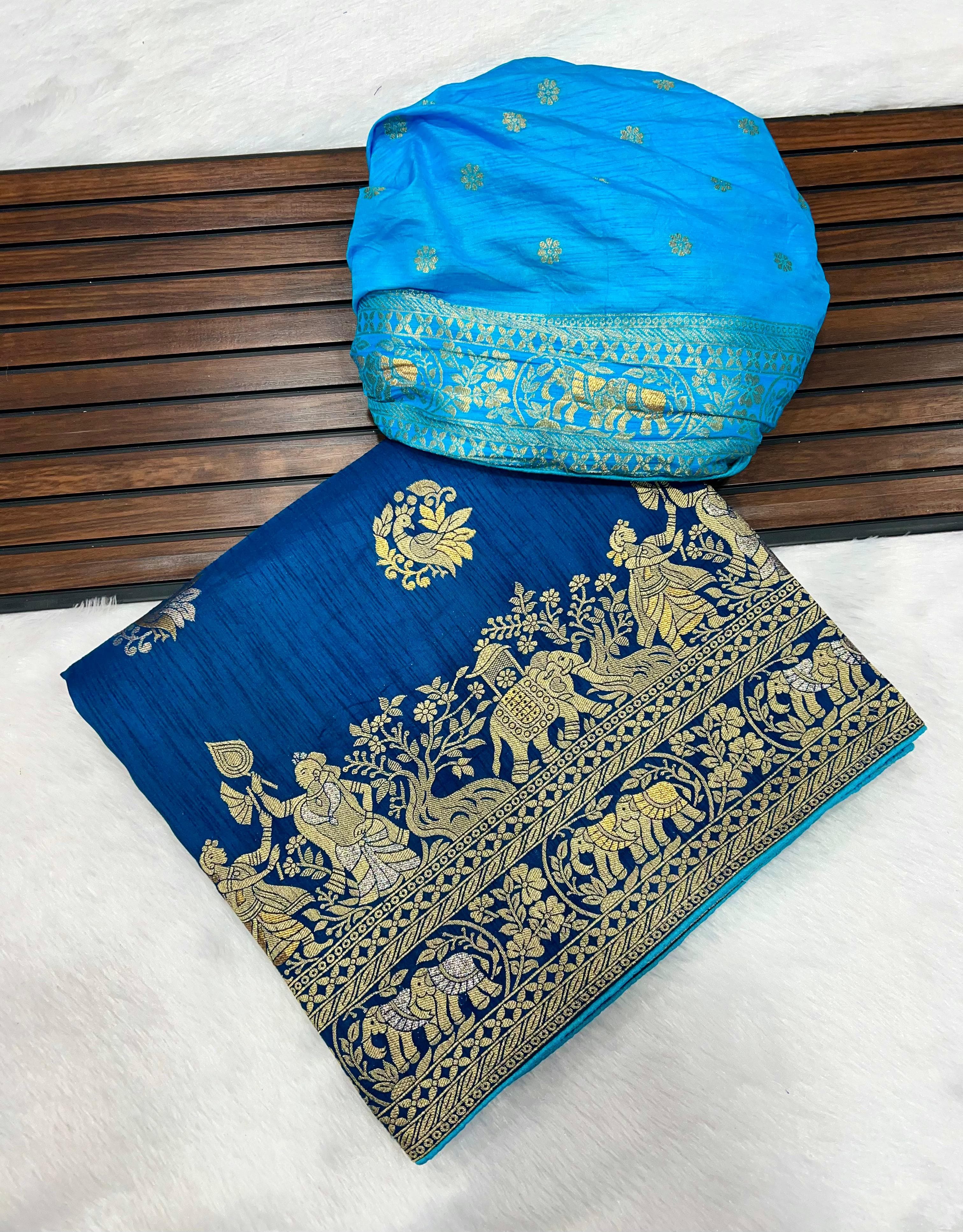 KALAMKARI DOLA SILK SAREE